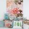 Designart - Vintage Flowers In Pastel Colours - Traditional Canvas Wall Art Print